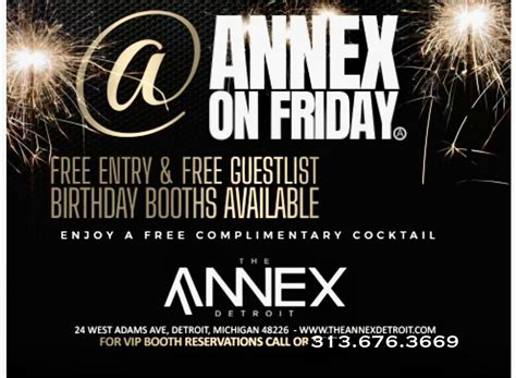Annex nightclub tickets  Register or Buy Tickets, Price information